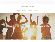 Tablet Screenshot of networkenvive.com